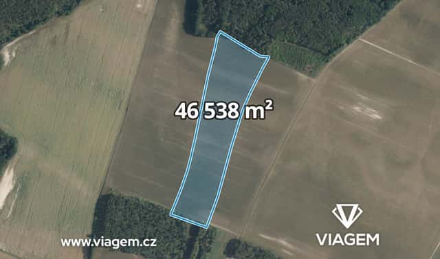 Prodej pole 46 538 m², Sudovo Hlavno, okres Praha-východ