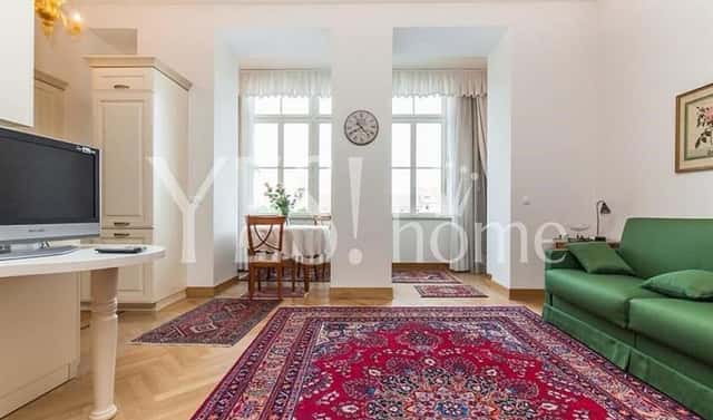 Pronájem bytu 1+kk 44 m², Italská, Praha 2 – Vinohrady