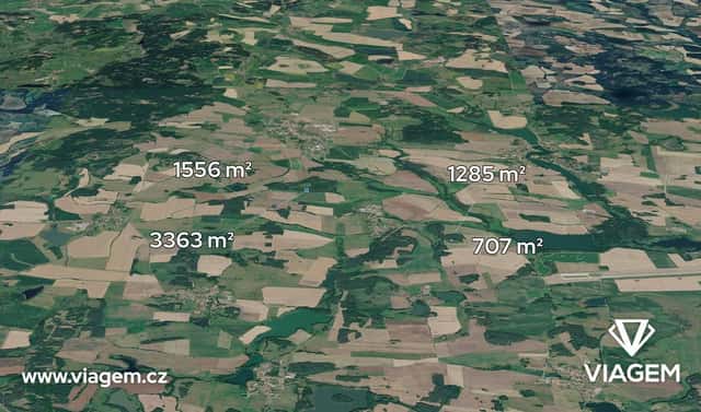 Prodej lesa 2 591 m², Hradiště, okres Plzeň-jih