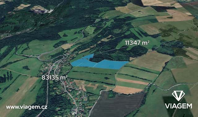 Prodej pole 62 988 m², Lipina, okres Olomouc