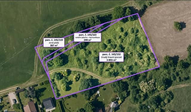 Prodej louky 4 579 m², Nový Jáchymov, okres Beroun