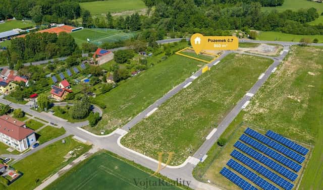 Prodej stavebního pozemku 860 m², Přerov – Přerov IV-Kozlovice