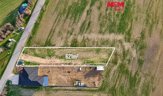 Prodej stavebního pozemku 621 m², Vřesovice, okres Hodonín