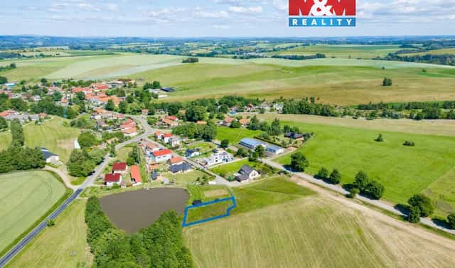 Prodej stavebního pozemku 970 m², Záborná, okres Jihlava