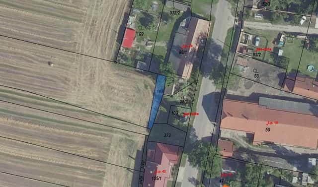 Prodej stavebního pozemku 8 m², Kostomlaty nad Labem, okres Nymburk