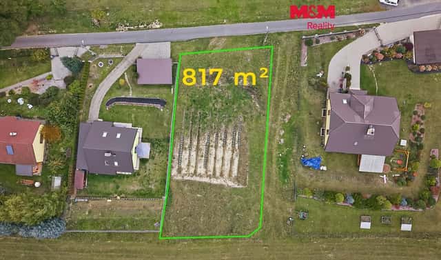 Prodej stavebního pozemku 817 m², Jakubovice, okres Šumperk