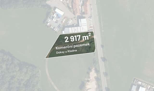 Prodej komerčního pozemku 2 917 m², Karlovarská, Doksy, okres Kladno