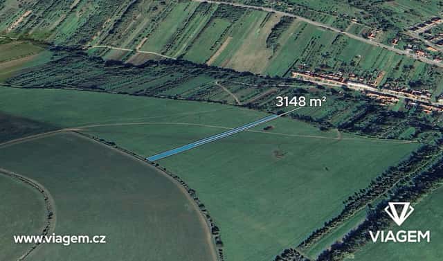 Prodej pole 3 148 m², Strání, okres Uherské Hradiště