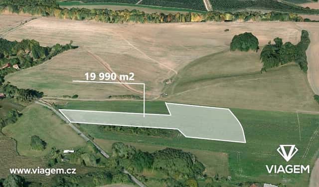 Prodej pole 6 663 m², Dolní Bousov, okres Mladá Boleslav
