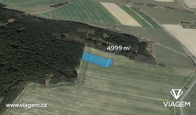 Prodej pole 833 m², Tučapy, okres Tábor