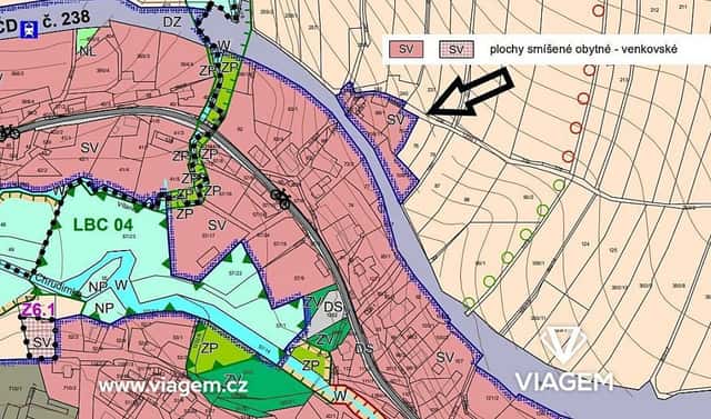 Prodej stavebního pozemku 181 m², Vítanov, okres Chrudim