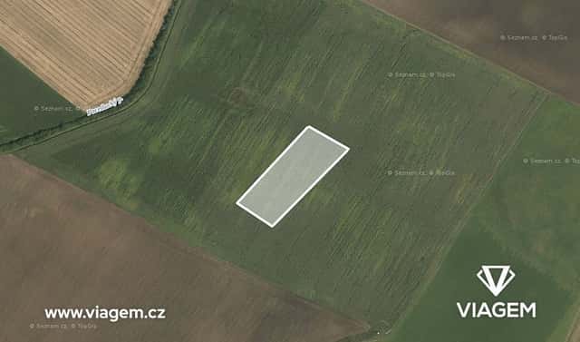 Prodej pole 1 196 m², Roštění, okres Kroměříž