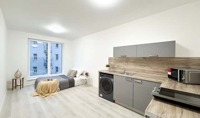 Pronájem bytu 1+kk 28 m², Dornych, Brno – Komárov, okres Brno-město