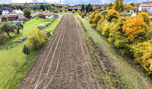 Prodej stavebního pozemku 1 424 m², Slavonice, okres Jindřichův Hradec