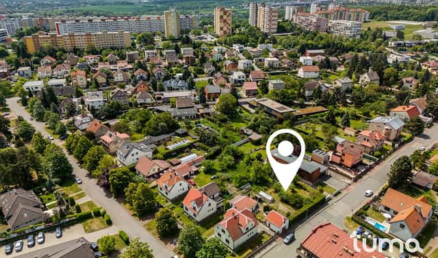 Prodej stavebního pozemku 491 m², Dýšinská, Praha 10 – Horní Měcholupy