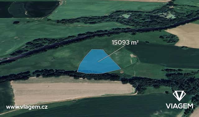 Prodej pole 3 773 m², Čejetice, okres Strakonice