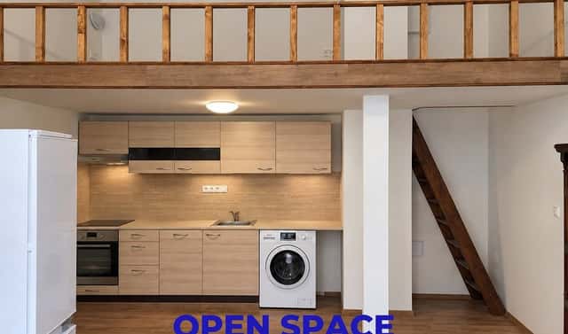 Pronájem bytu 2+kk 56 m², Heydukova, Praha 8 – Libeň