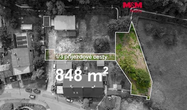 Prodej stavebního pozemku 848 m², Ostrava – Zábřeh, okres Ostrava-město