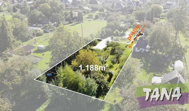 Prodej stavebního pozemku 1 188 m², Turnov – Daliměřice, okres Semily