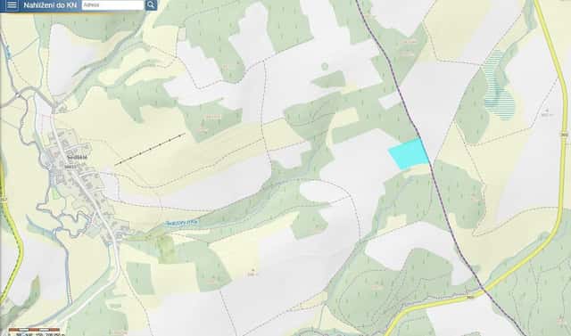 Prodej pole 18 853 m², Jimramov – Trhonice, okres Žďár nad Sázavou