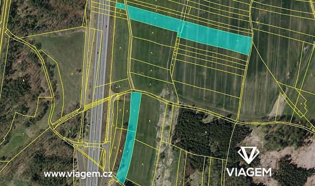 Prodej pole 1 798 m², Soběslav, okres Tábor