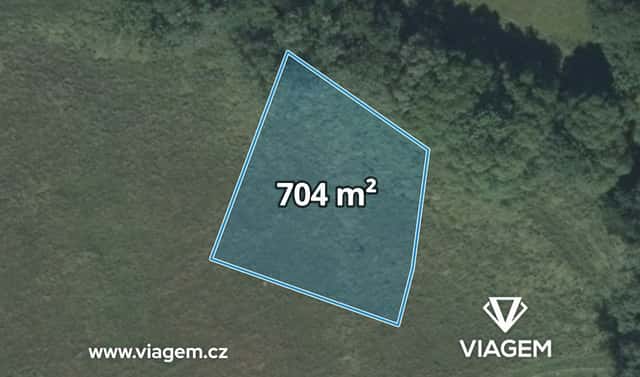 Prodej pole 704 m², Přechovice, okres Strakonice