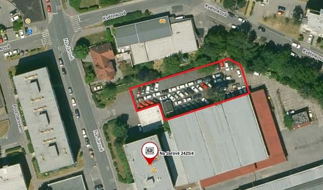 Pronájem pozemku 1 408 m², Na Jarově, Praha 3 – Žižkov