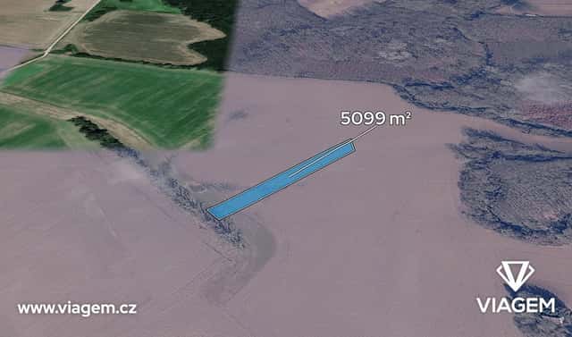Prodej pole 509 m², Kroměříž