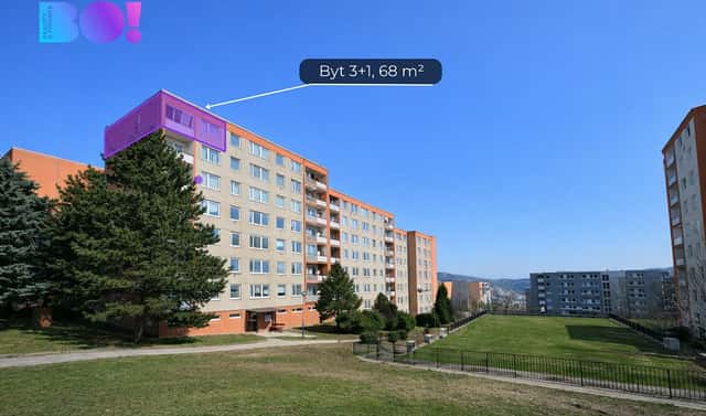 Prodej bytu 3+1 62 m², Podlesí II, Zlín
