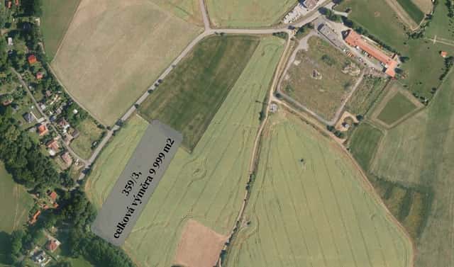 Prodej pole 4 999 m², Radějovice, okres Praha-východ
