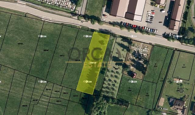 Prodej komerčního pozemku 1 923 m², Mořkov, okres Nový Jičín