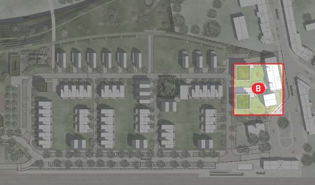 Prodej komerčního pozemku 2 312 m², Nádražní, Bučovice, okres Vyškov