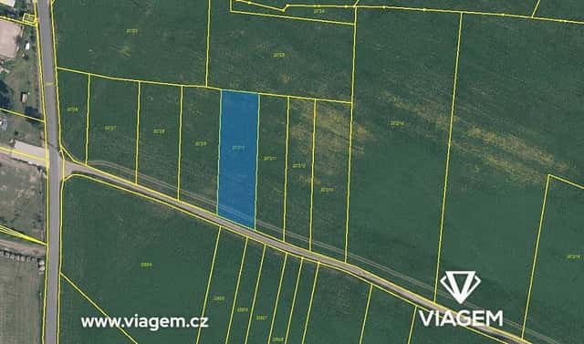 Prodej pole 386 m², Bechlín, okres Litoměřice