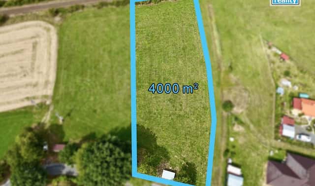 Prodej stavebního pozemku 4 000 m², Bezděkov – Poborovice, okres Klatovy