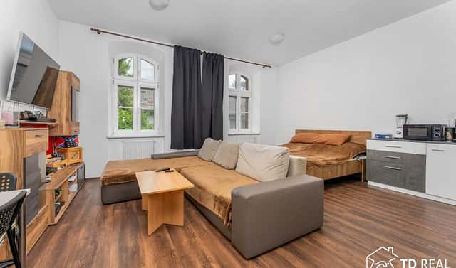 Prodej bytu 1+kk 47 m², Výpravní, Brno – Horní Heršpice, okres Brno-město