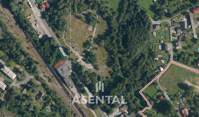 Prodej komerčního pozemku 22 913 m², Nádražní, Orlová – Poruba, okres Karviná