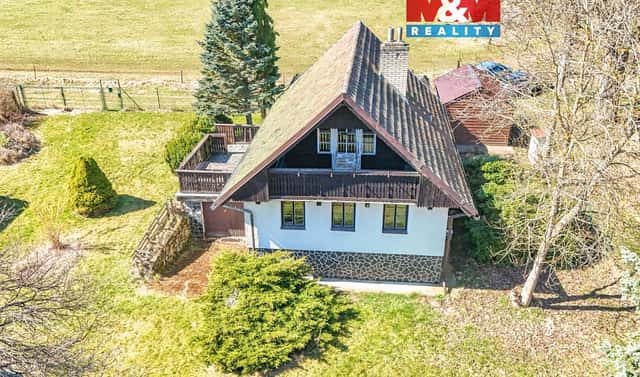 Prodej chaty/chalupy 113 m² s pozemkem 1 253 m², Vlkovice – Martinov, okres Cheb