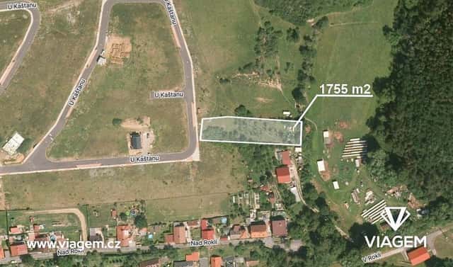 Prodej zahrady 877 m², Hudlice, okres Beroun