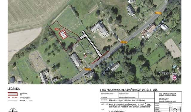Prodej stavebního pozemku 2 010 m², Rudná pod Pradědem – Stará Rudná, okres Bruntál