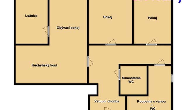 Prodej bytu 4+kk 71 m², Trutnov – Horní Staré Město