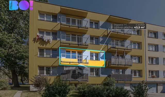 Prodej bytu 1+1 44 m², Borovského, Karviná – Ráj