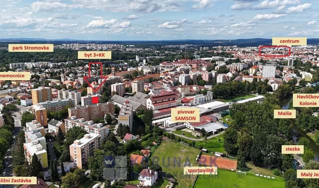 Prodej bytu 3+kk 52 m², Lidická tř., České Budějovice – České Budějovice 7