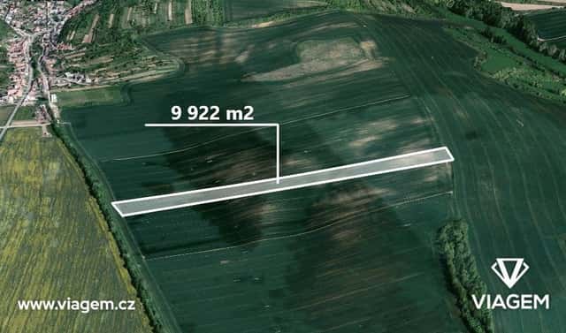 Prodej pole 4 961 m², Syrovín, okres Hodonín