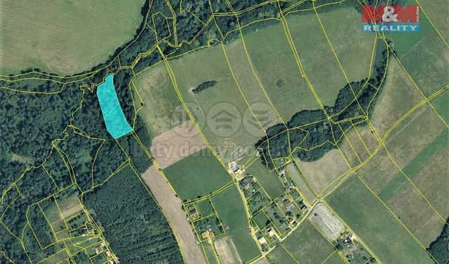 Prodej lesa 6 540 m², Český Těšín, okres Karviná