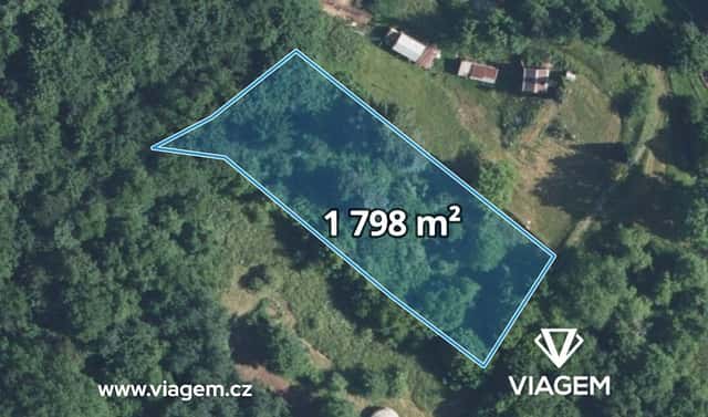 Prodej zahrady 1 798 m², Děčín
