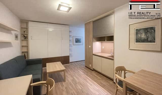 Pronájem bytu 1+kk 23 m², Údolní, Brno – Veveří, okres Brno-město