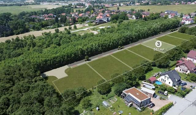 Prodej stavebního pozemku 551 m², Polní, Srubec, okres České Budějovice