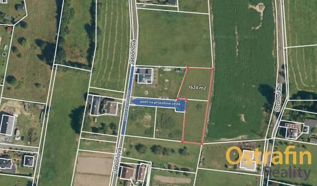 Prodej stavebního pozemku 807 m², Jabloňová, Rychvald, okres Karviná