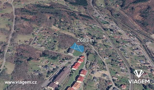 Prodej lesa 2 235 m², Velké Hamry, okres Jablonec nad Nisou