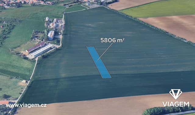 Prodej pole 580 m², Prštice, okres Brno-venkov
